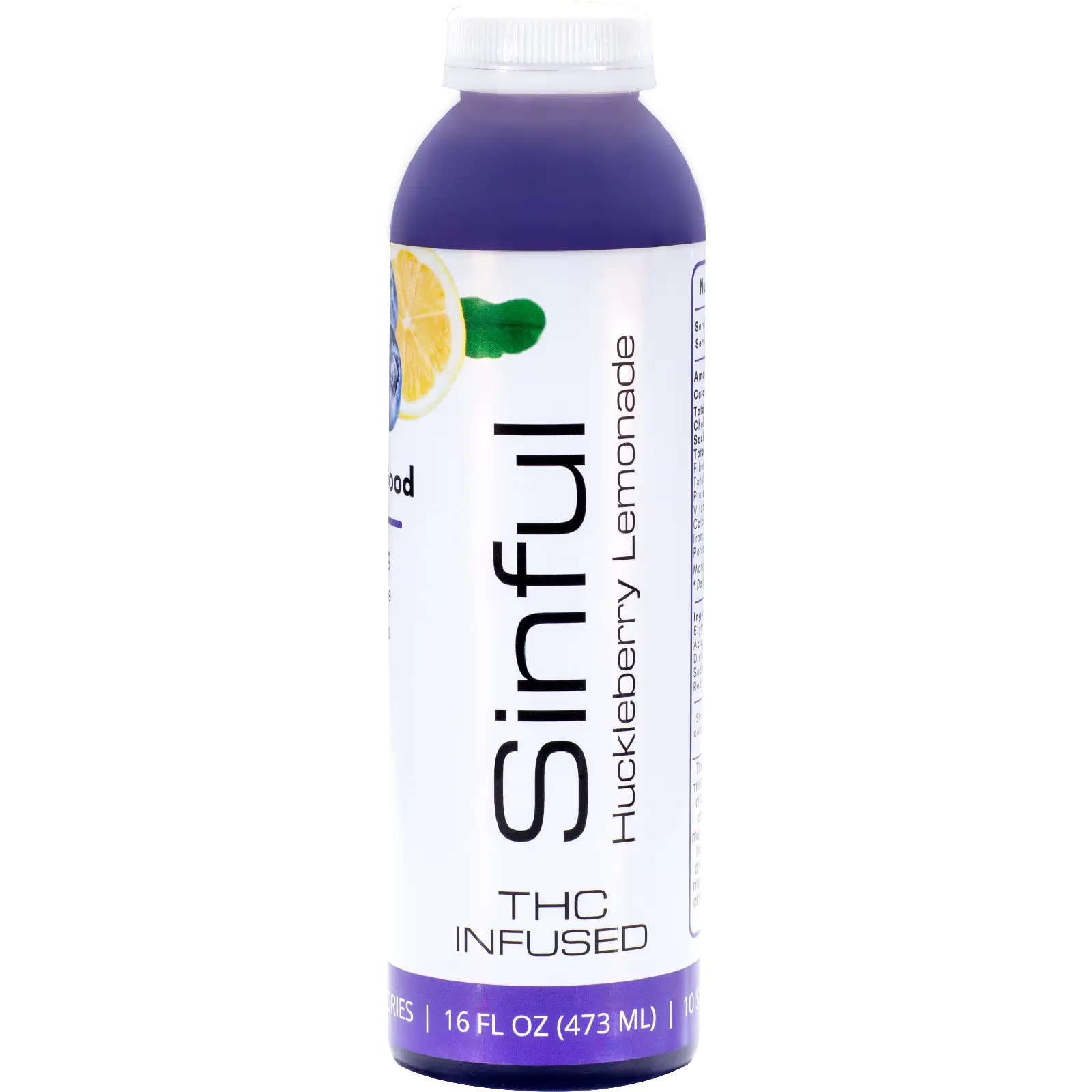 Photograph of product: Sinful Huckleberry Lemonade - 100 mg