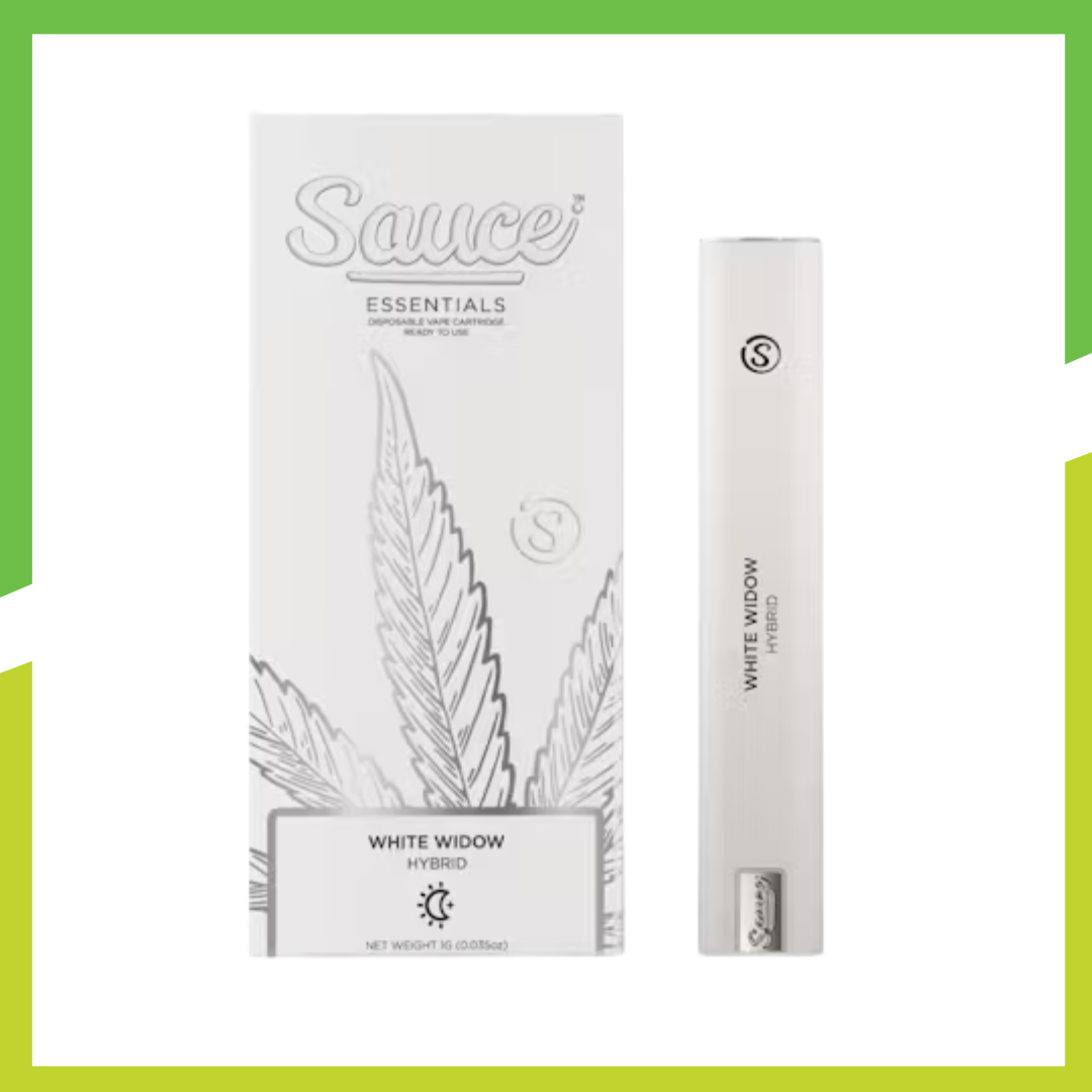 Photograph of product: Hybrid White Widow | Live Resin Disposable Vape | Focus