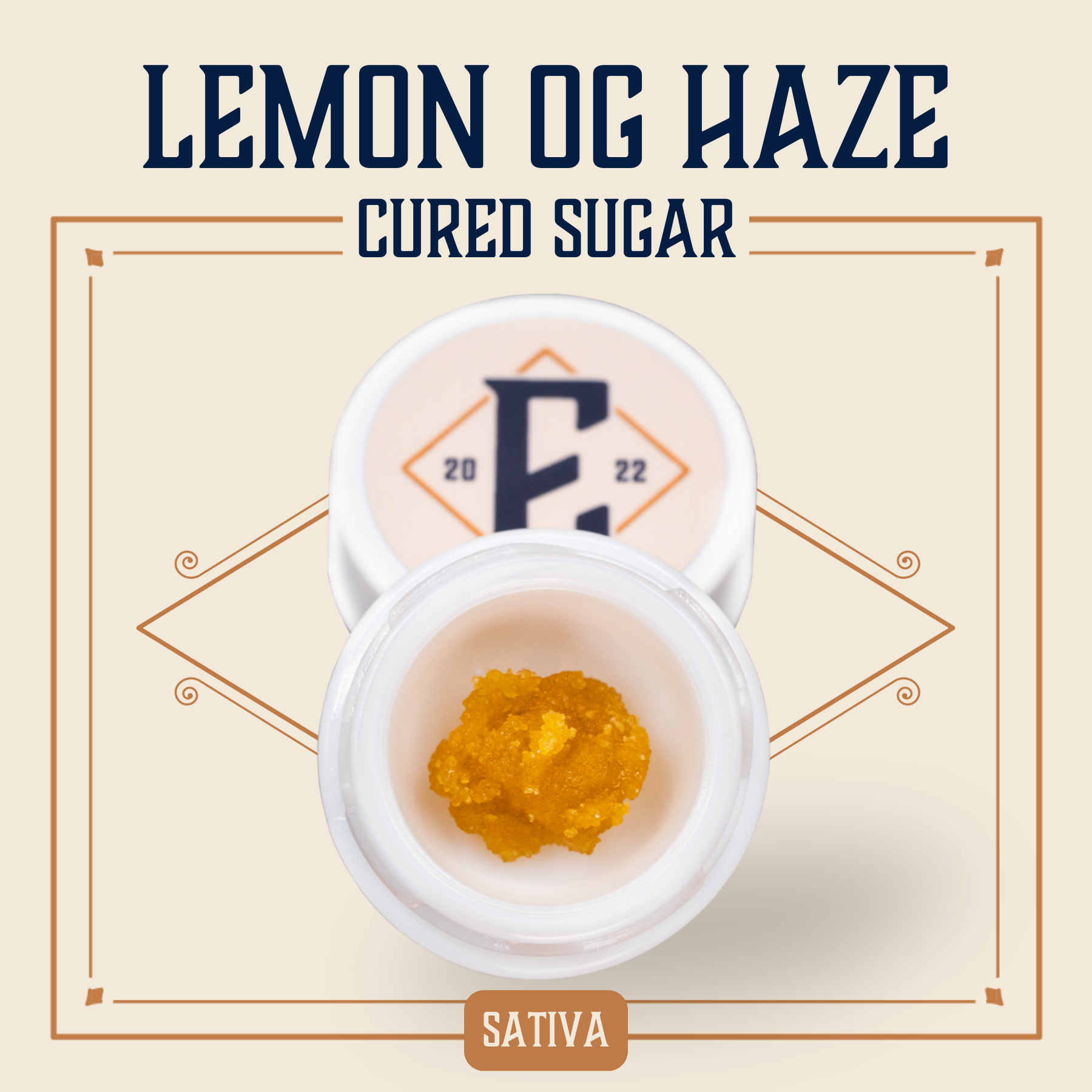 Photograph of product: Elevate: Concentrate | Lemon OG Haze | Cured Sugar | 1g