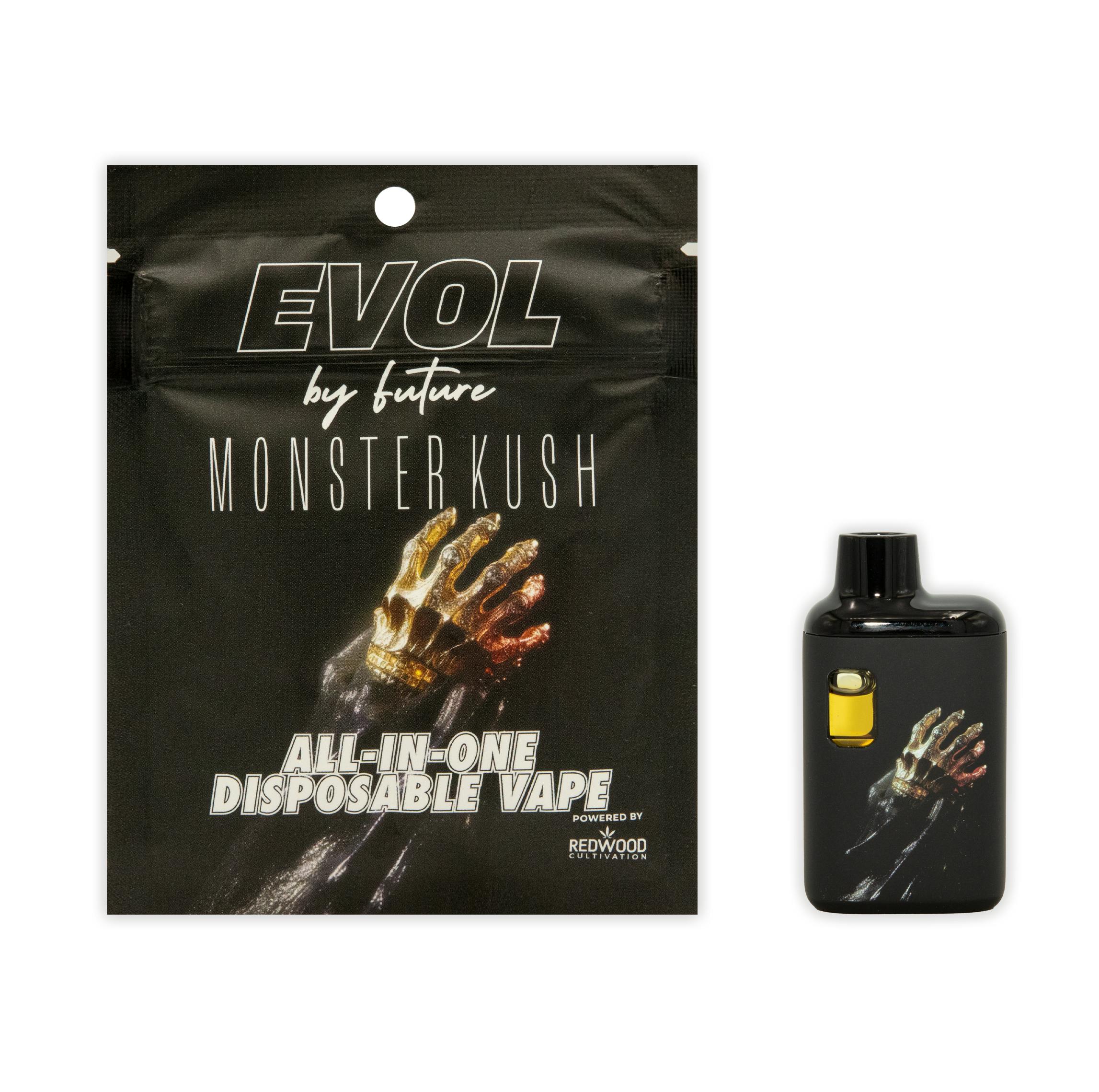 Photograph of product: Monster Kush - All-in-One