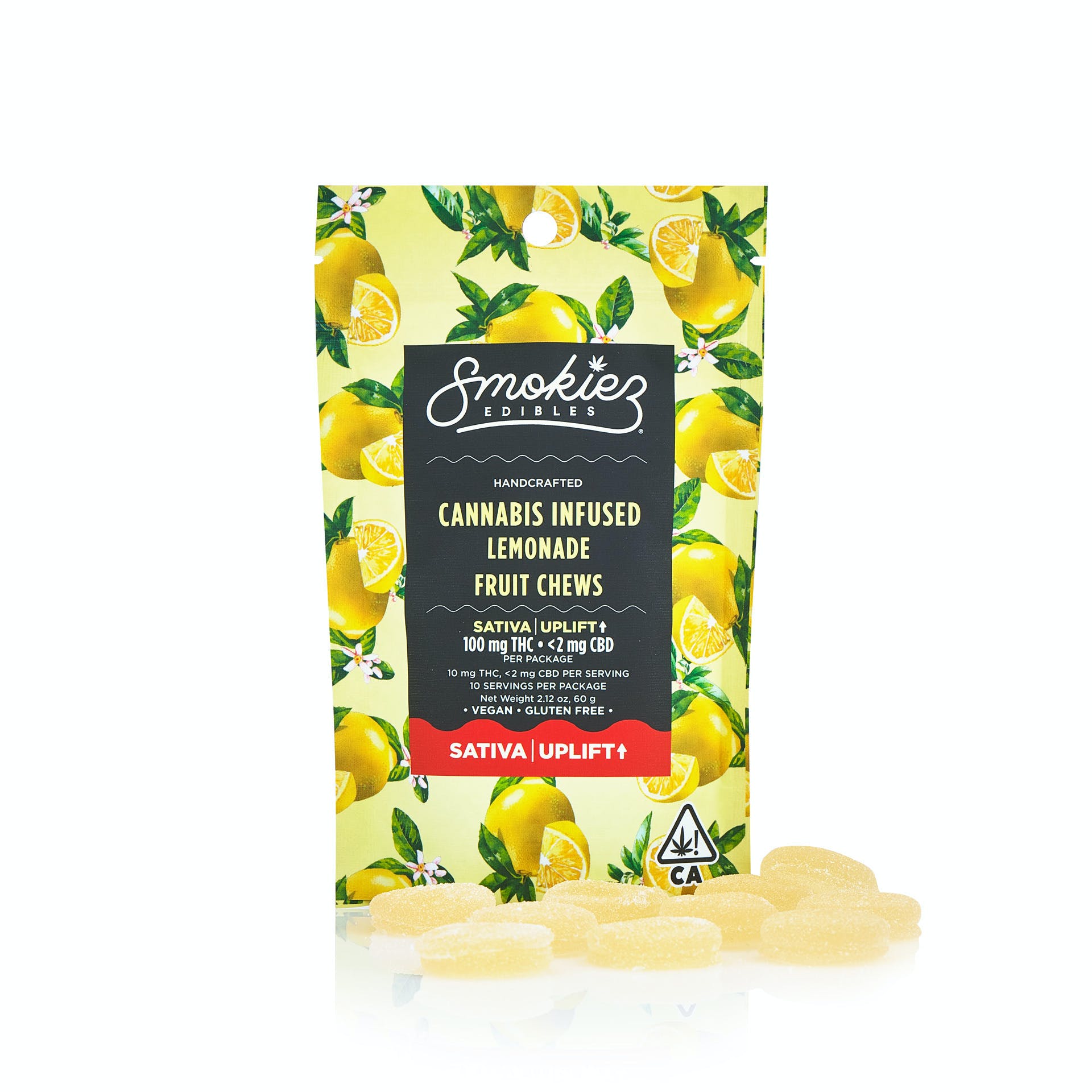 Photograph of product: SWEET LEMONADE 100MG GUMMIES
