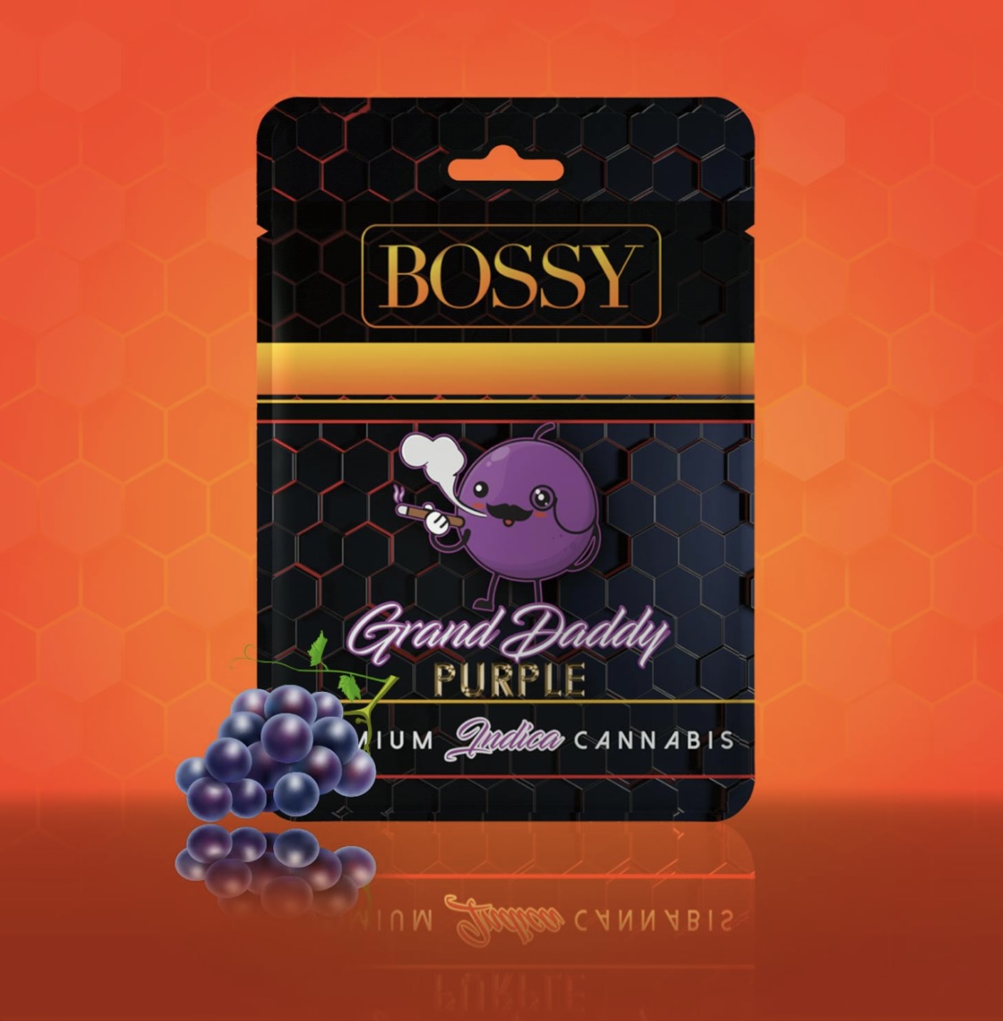 Photograph of product: AU Bossy: Grandaddy Purple Cart