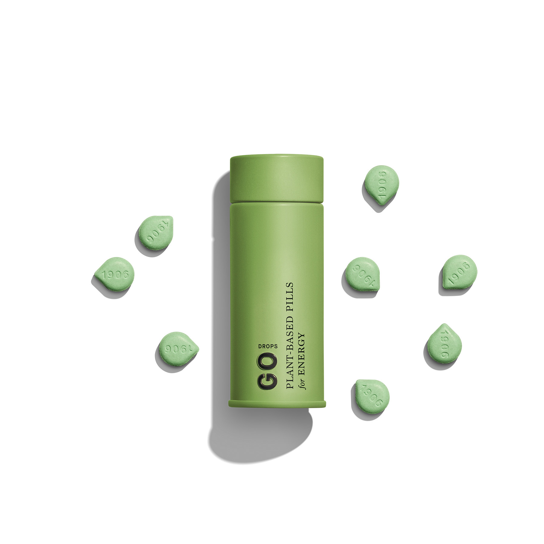 Photograph of product: 1906 | Go Tablets | 2 TH-oui : 5 CBD | 25pk/50mg