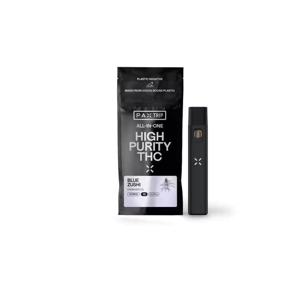 Photograph of product: Blue Zushi | High Purity AIO Vape Pen