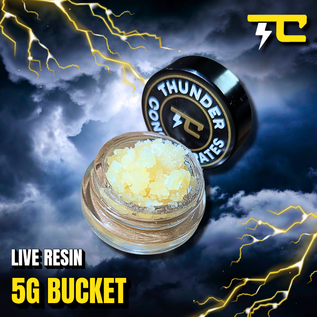 Photograph of product: FRUIT PUNCH LIVE RESIN 5G BUCKET