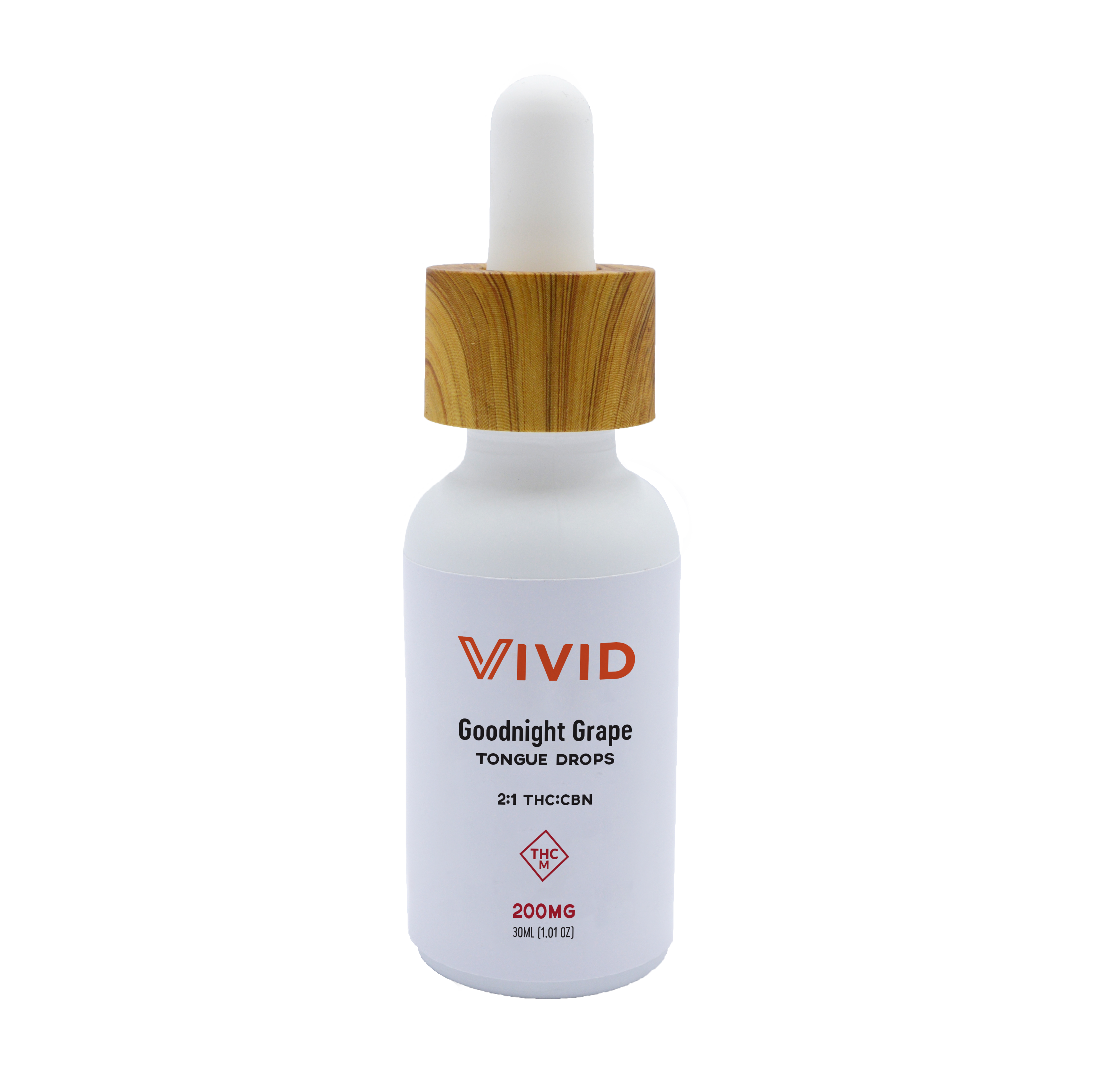 Photograph of product: 2:1 TH-oui/CBN Goodnight Grape  - Vivid - 200mg Tincture