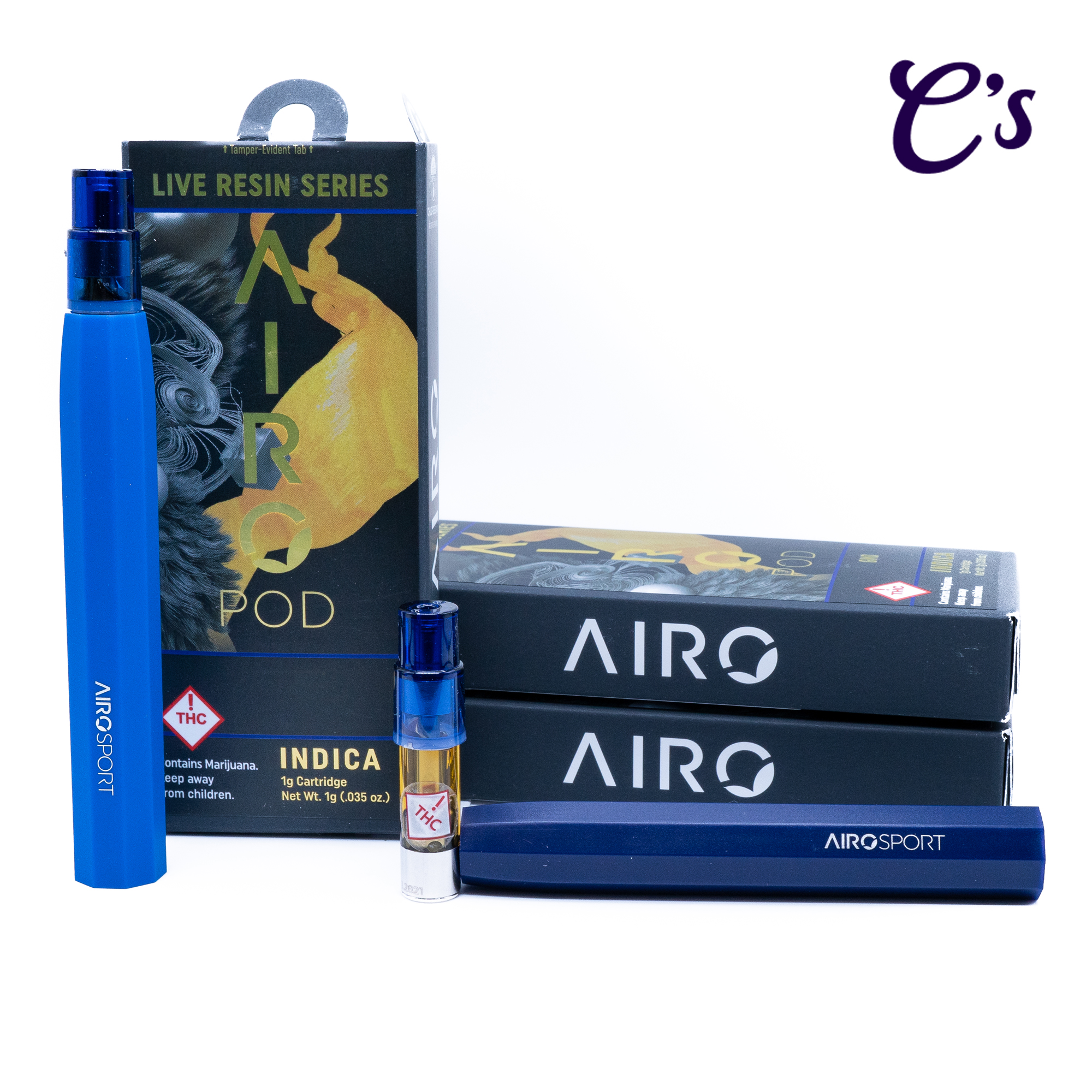 Photograph of product: Airo Vapor | Live Resin Series Cart (I) Monster Runtz 1g