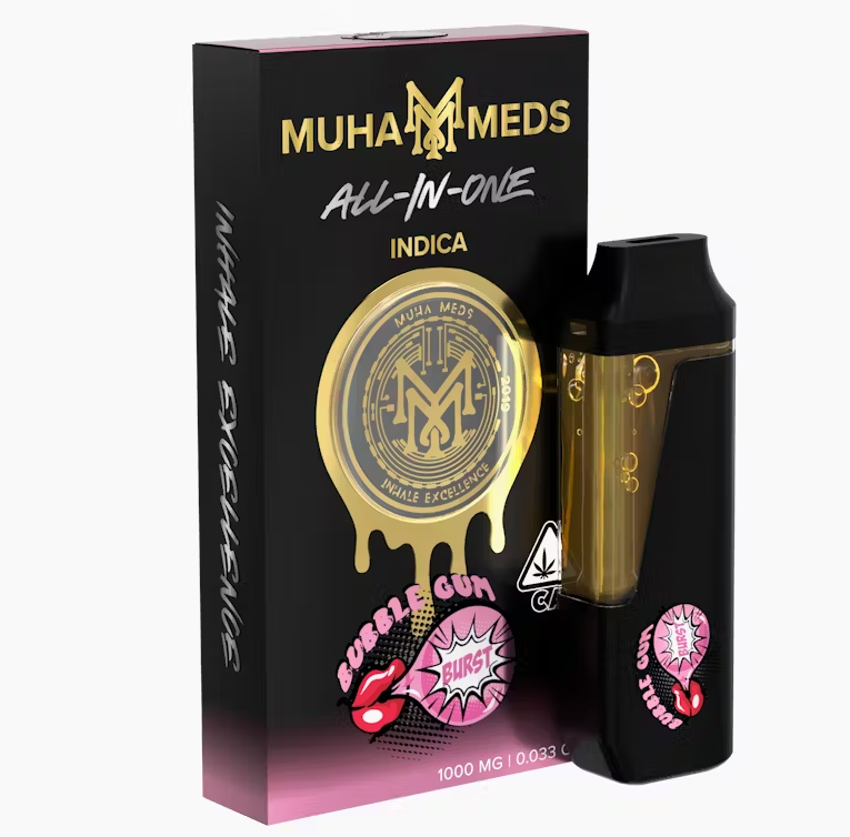 Photograph of product: BUBBLE GUM 1G DISTILLATE ALL-IN-ONE