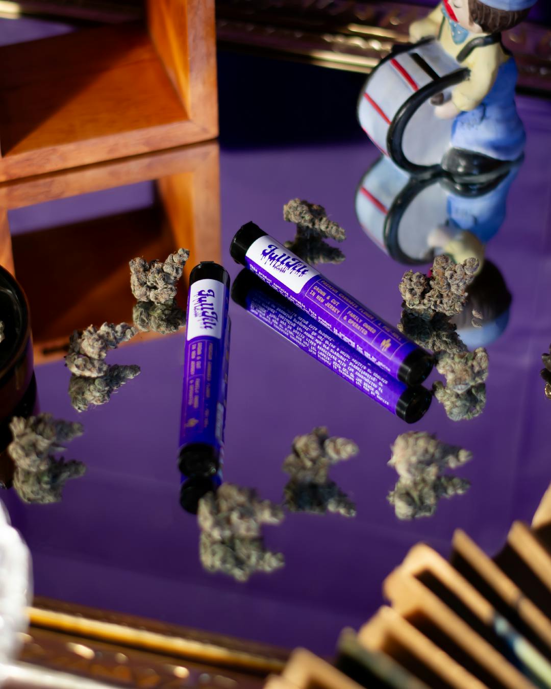 Photograph of product: FullTilt Papaya Bang Bang Pre-Roll 5pk - 2.5g