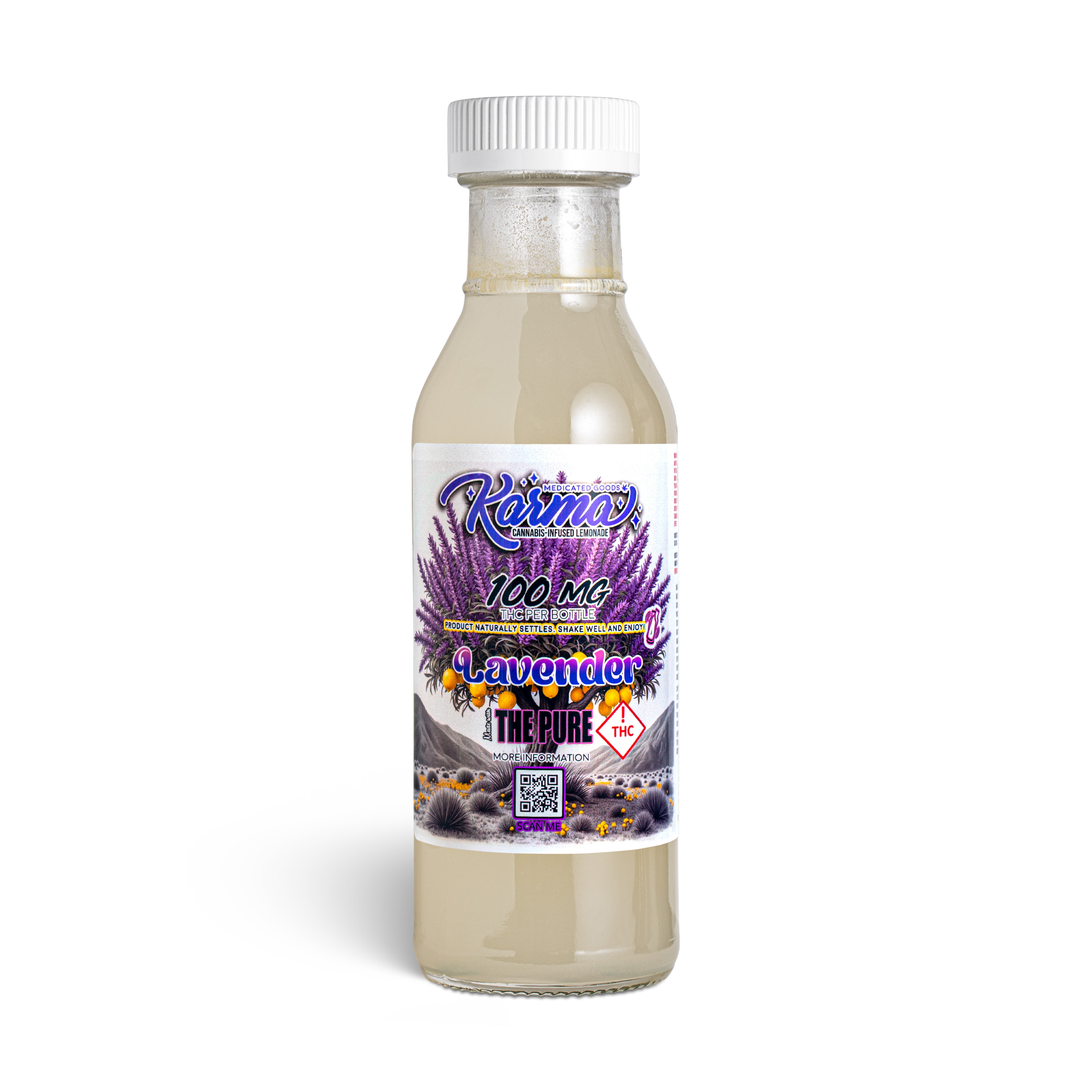 Photograph of product: Lavender Lemonade - 100mg
