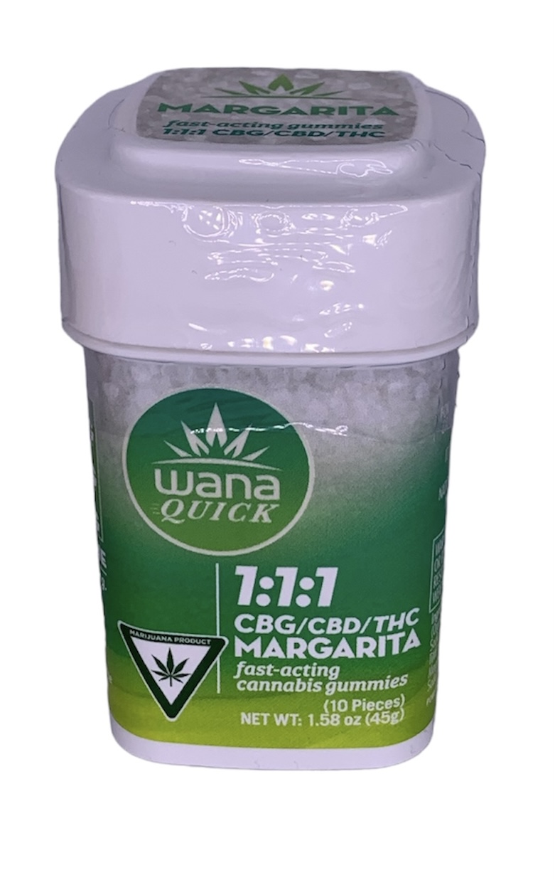 Photograph of product: 1:1:1 Lime Margarita Gummies