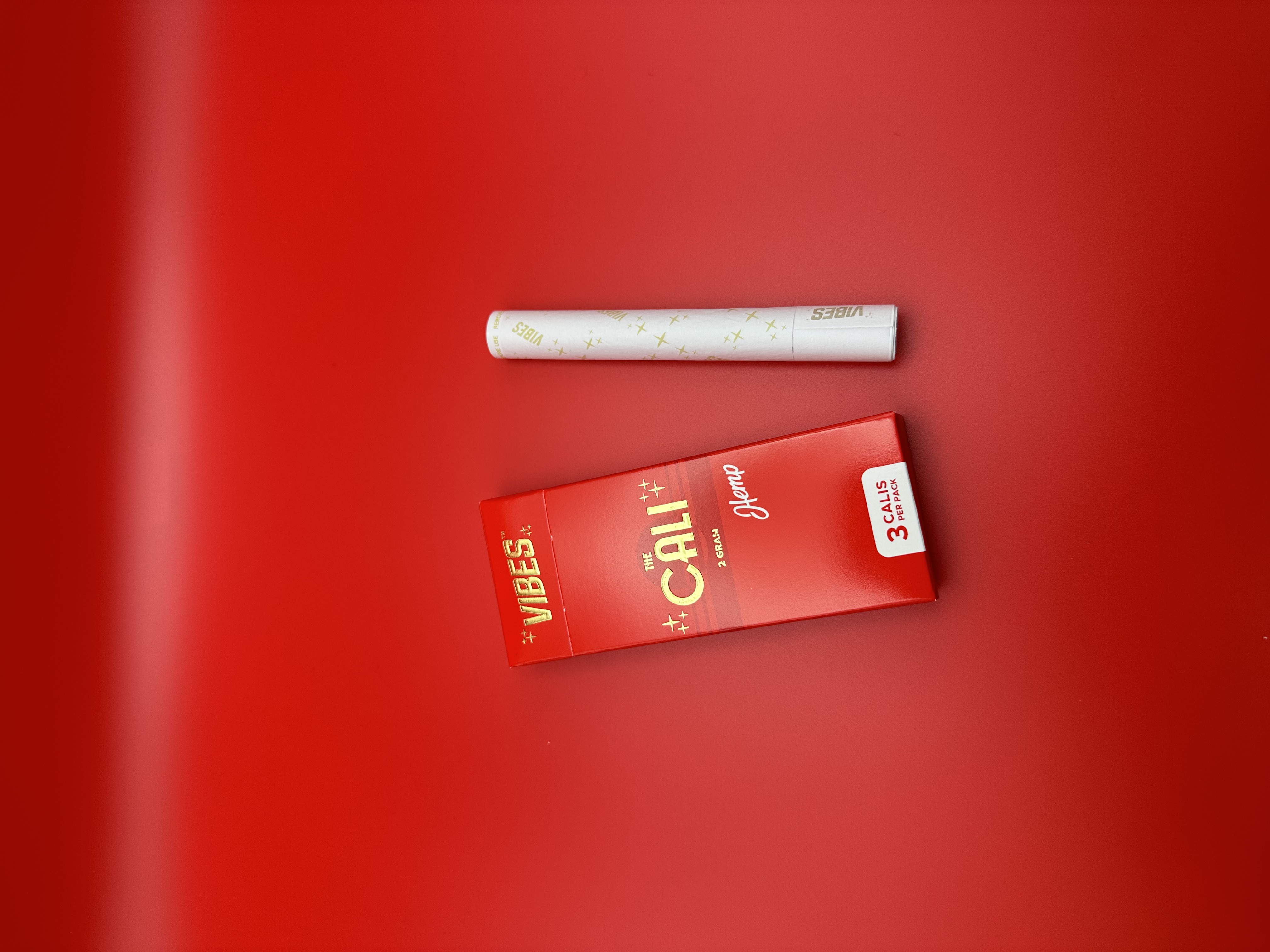 Photograph of product: Vibes - Cali Hemp (Red) 2g