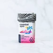 Photograph of product: Coastal Sun - Sour Strawberry 3.5g Flower - 