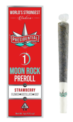 Photograph of product: Strawberry | Moon Rock Infused Preroll