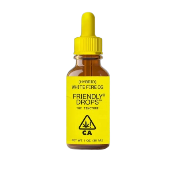 Photograph of product: Friendly | White Fire OG Full Spectrum Tincture | 1000mg