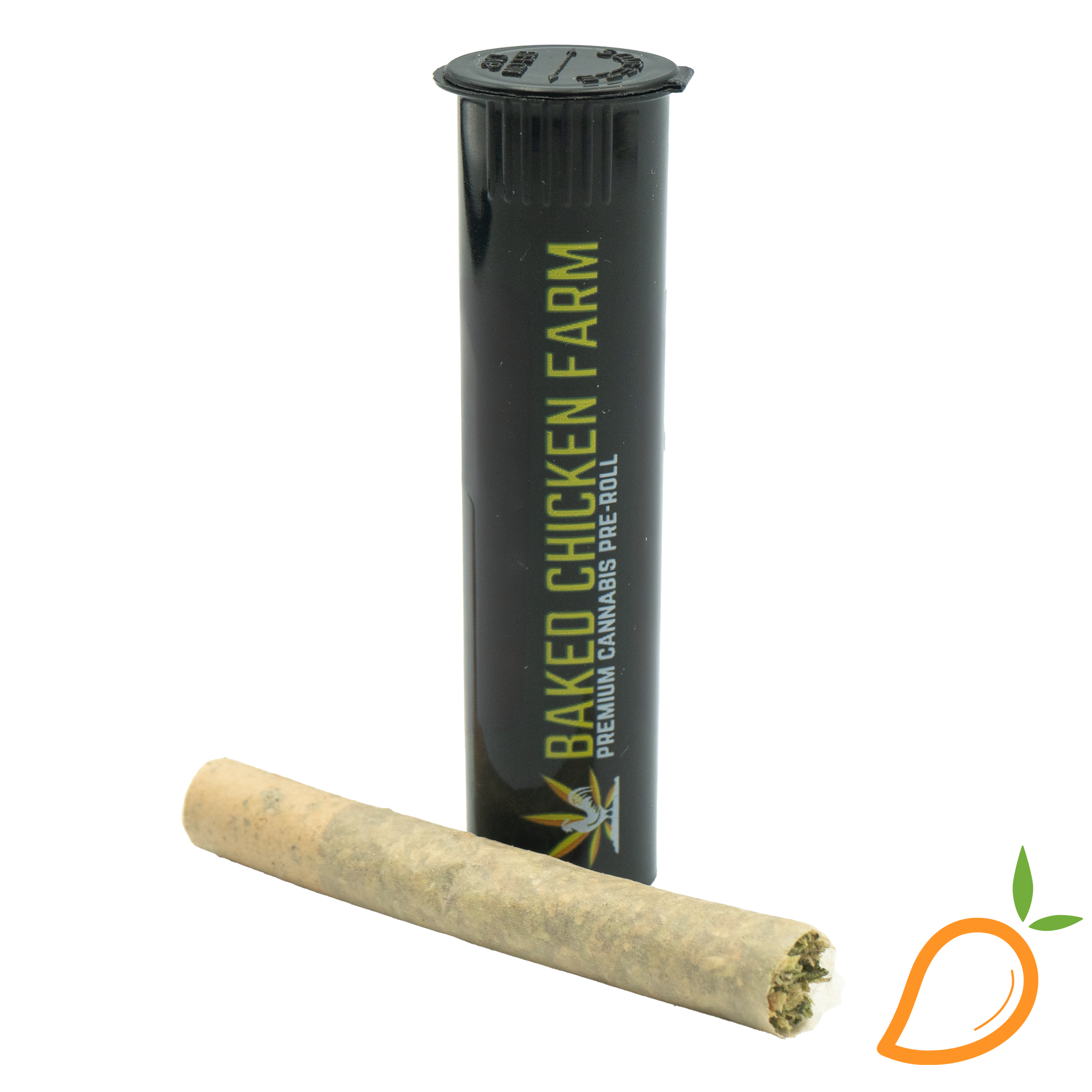 Photograph of product: 1g Cherrylicious Doobies Preroll Baked Chicken Farm