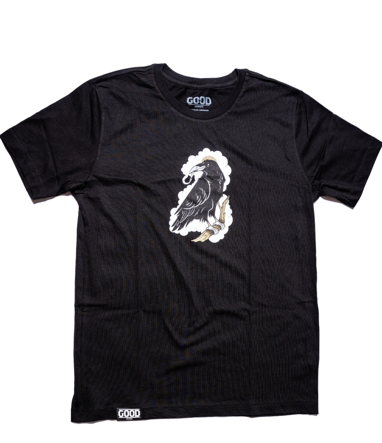 Photograph of product: Smoking Raven T-Shirt 2XL