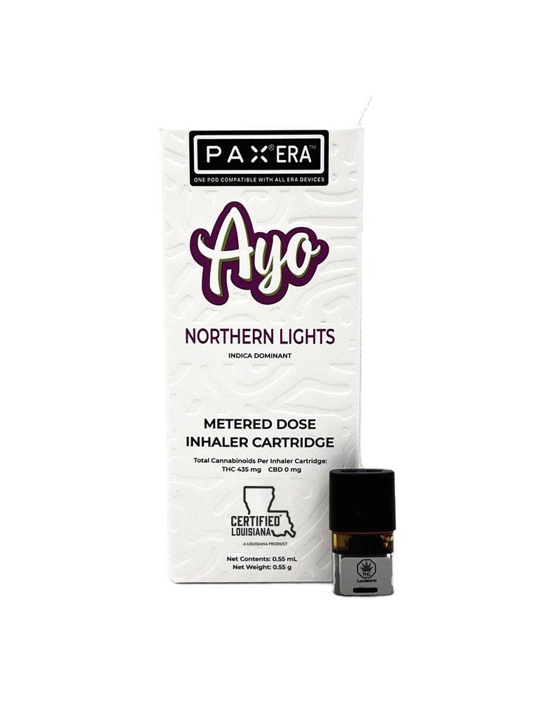 Photograph of product: VAPE | NORTHERN LIGHTS | PAX POD | 0.55G