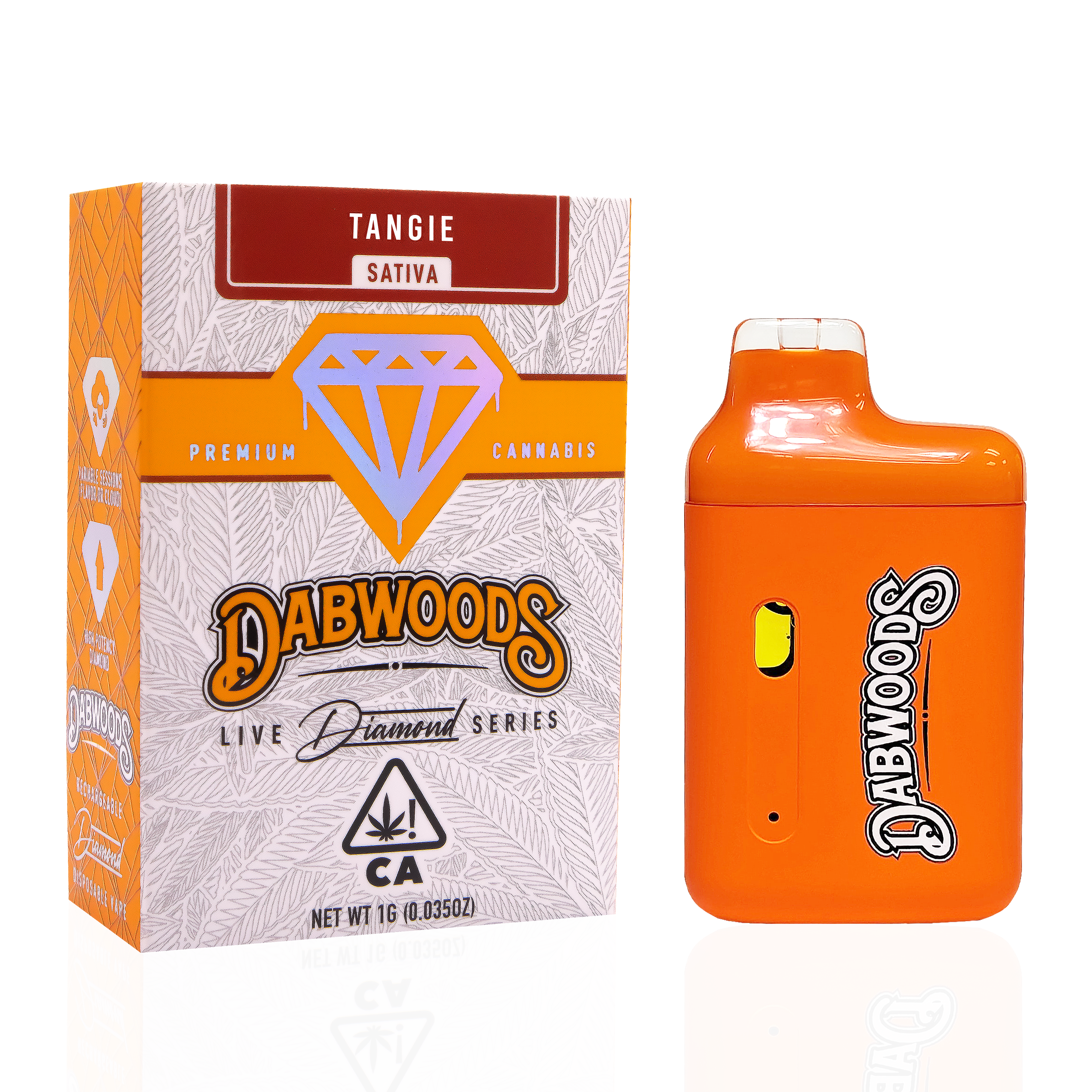 Photograph of product: TANGIE 1G LIQUID DIAMOND DAB BAR ALL IN ONE