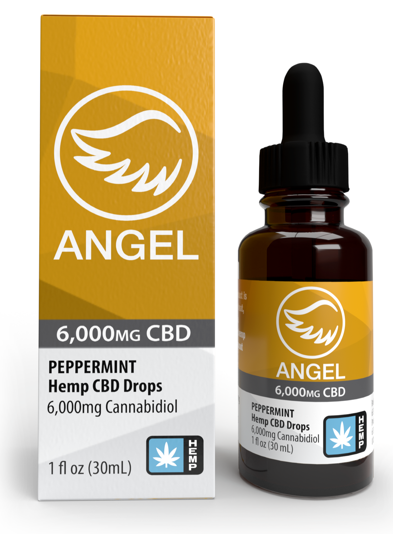 Photograph of product: Angel CBD - Peppermint 6000mg