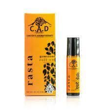 Photograph of product: C.A.D. - RASTA ROLL - ON CBD 500MG/ TH-oui 250MG 3 OZ.