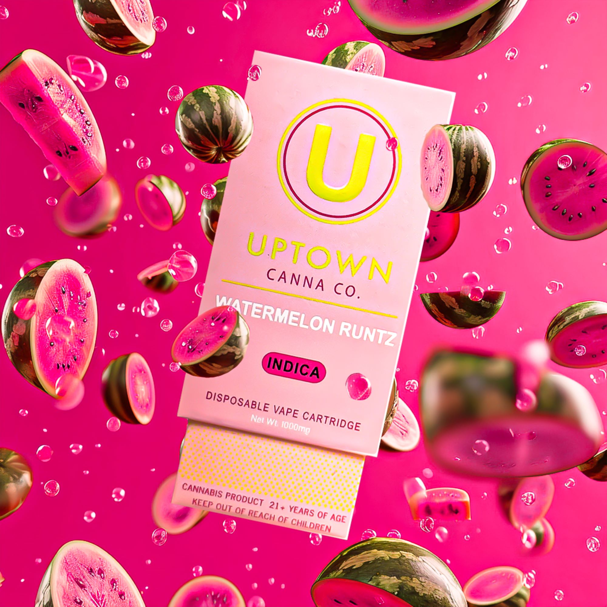 Photograph of product: Uptown Canna | Watermelon | AIO 1g