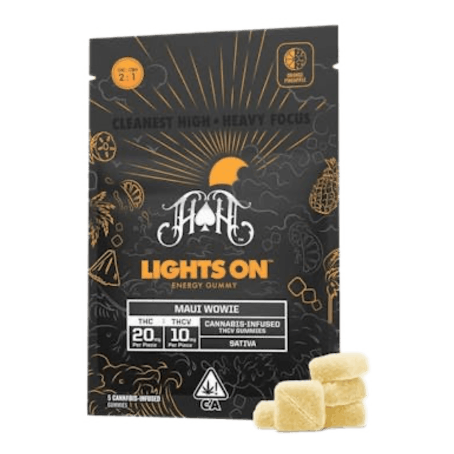 Photograph of product: Orange Pineapple TH-oui/TH-ouiV Gummies 100mg/50mg - 