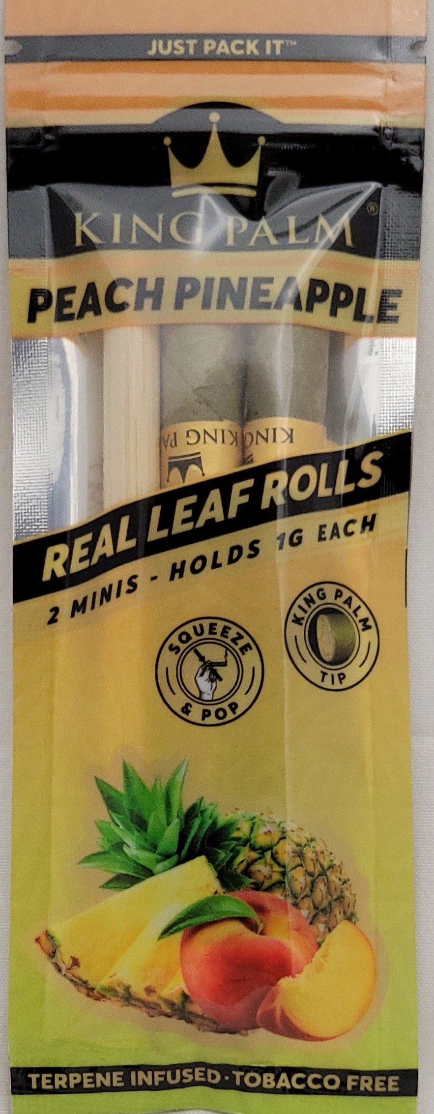 Photograph of product: Peach Pineapple Cones | 2 Pack