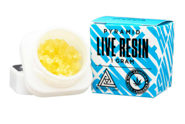 Photograph of product: Pyramid - Live Resin - Gary Payton