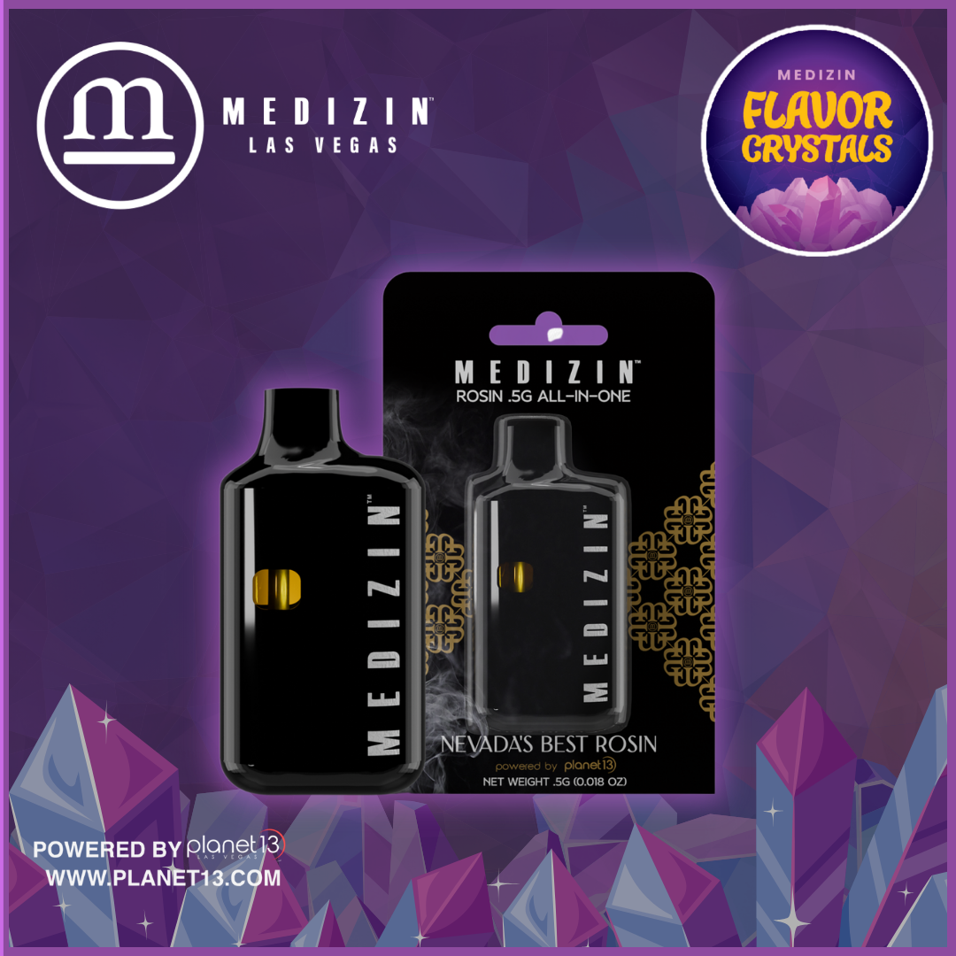 Photograph of product: Flavor Crystal .5g Live Rosin Disposable Vape