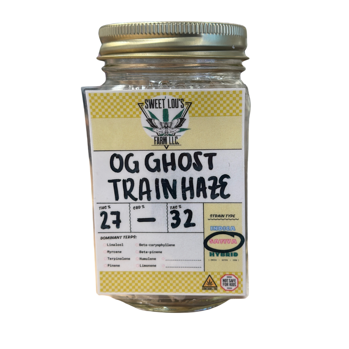 Photograph of product: OG Ghost Train Haze | PreRoll | Flower Bar