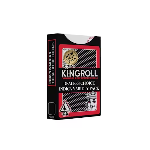 Photograph of product: Kingroll Junior Dealer's Choice Oui'd Variety 4 Pack, 3g