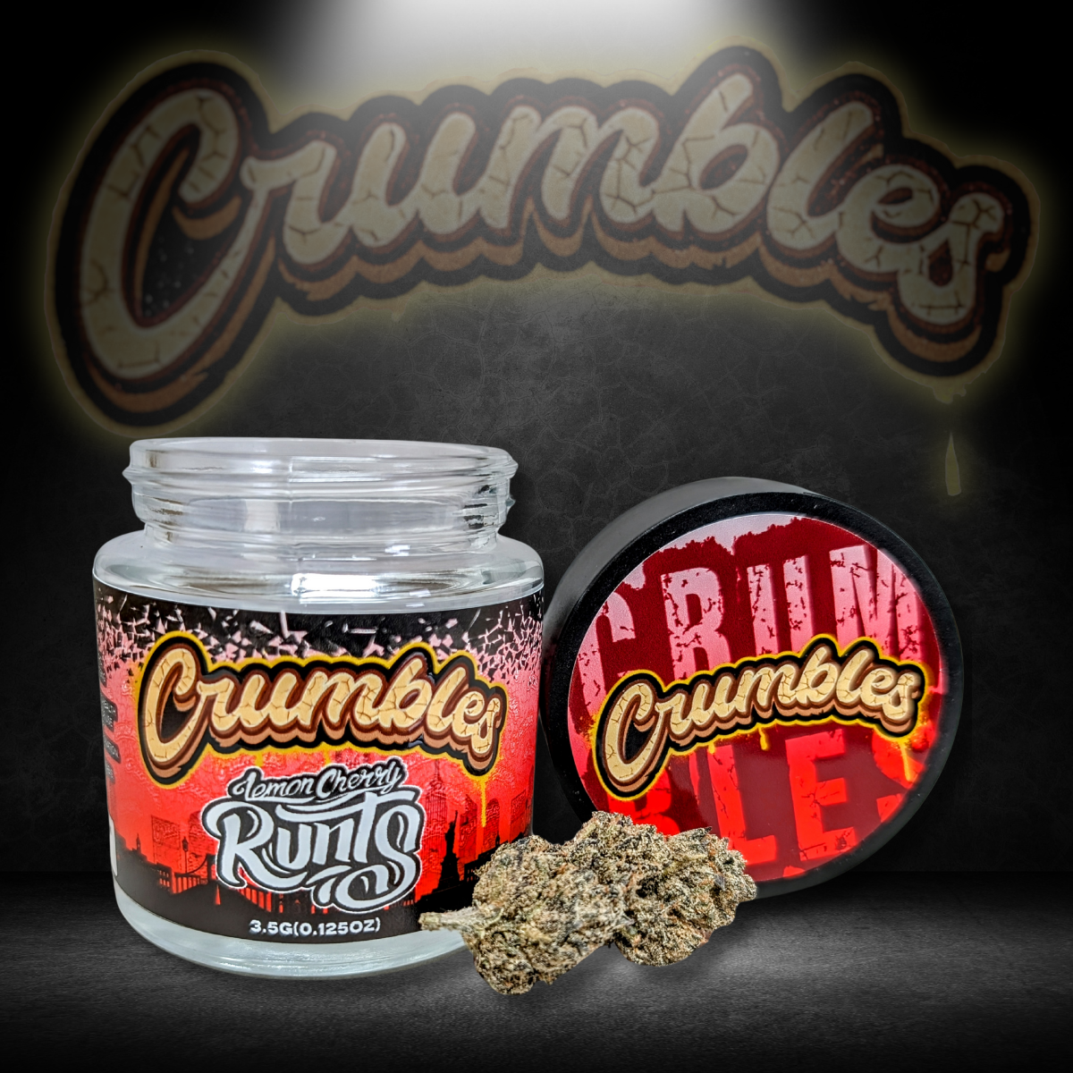 Photograph of product: Crumble | Lemon Cherry Runtz | 3.5g