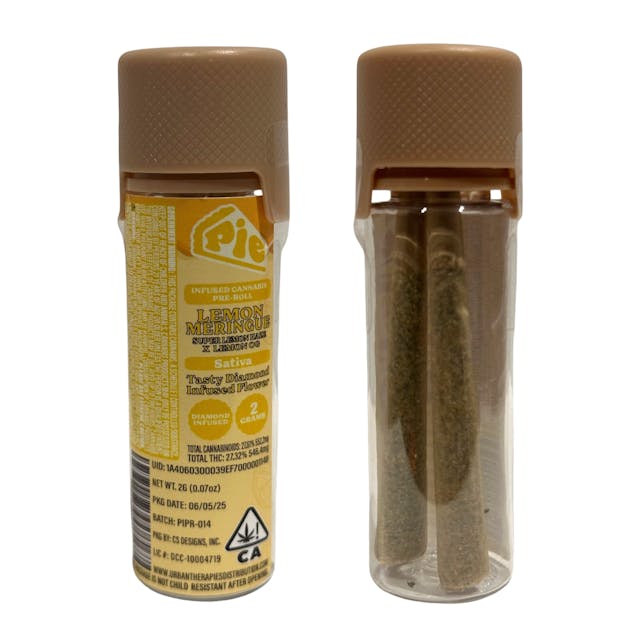 Photograph of product: Lemon Meringue | 2pk Infused Preroll - 