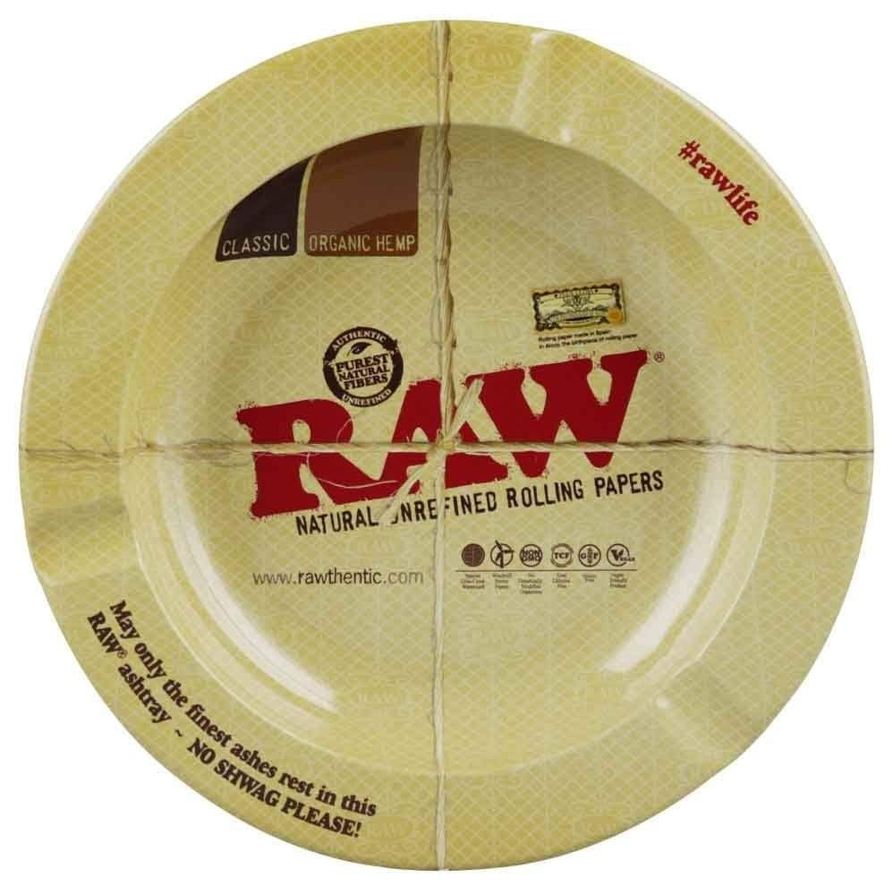 Photograph of product: RAW | Round Magnetic Metal Ash Tray