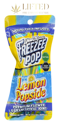 Photograph of product: FREEZEE POP-LEMON POPSICLE