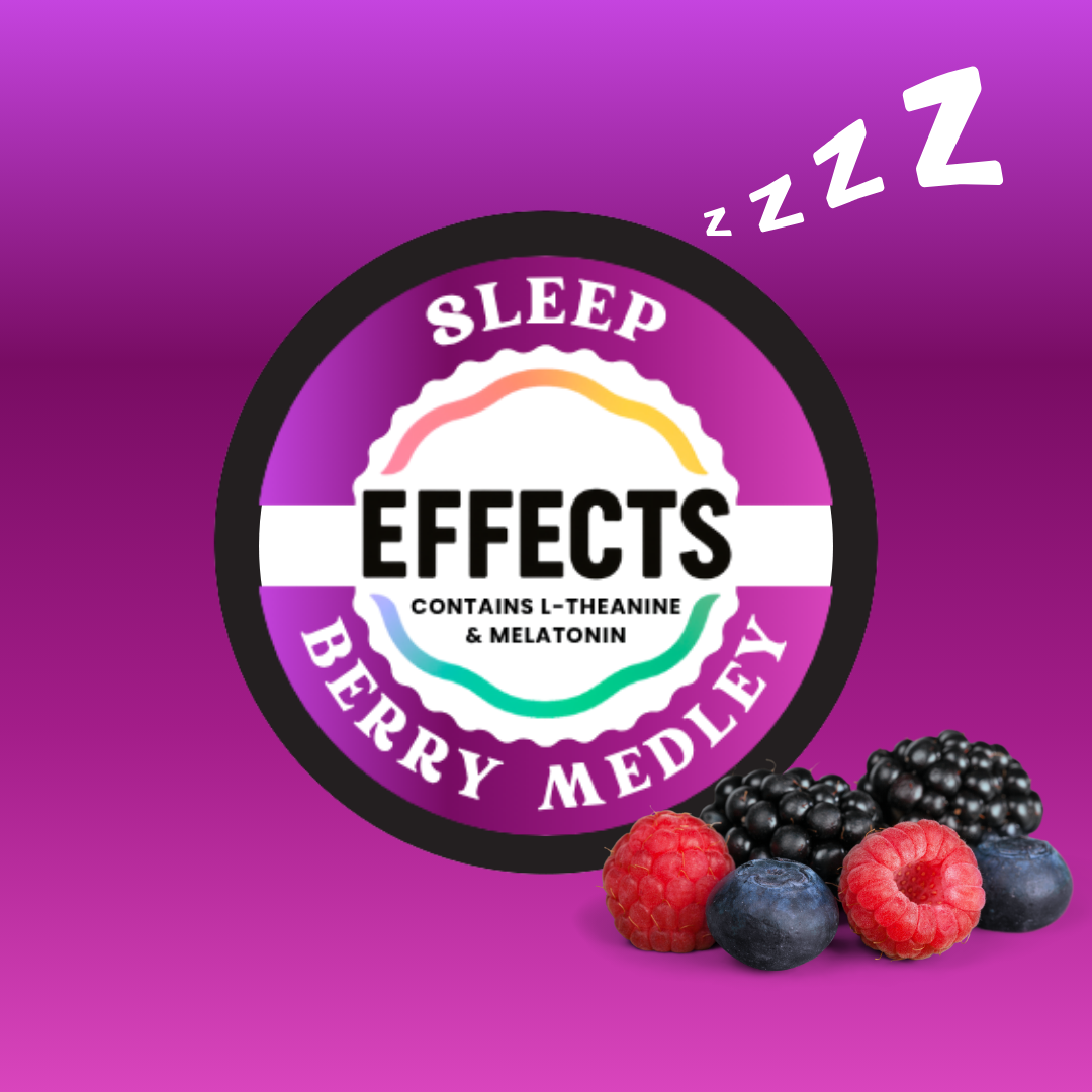 Photograph of product: Sleep Berry Medley Fruit Gems | 100mg