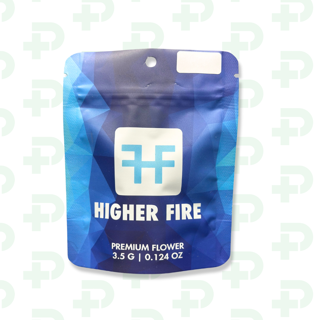 Photograph of Product: Higher Fire Prepack 8th - Blue - Dosi Punch - 3.5g