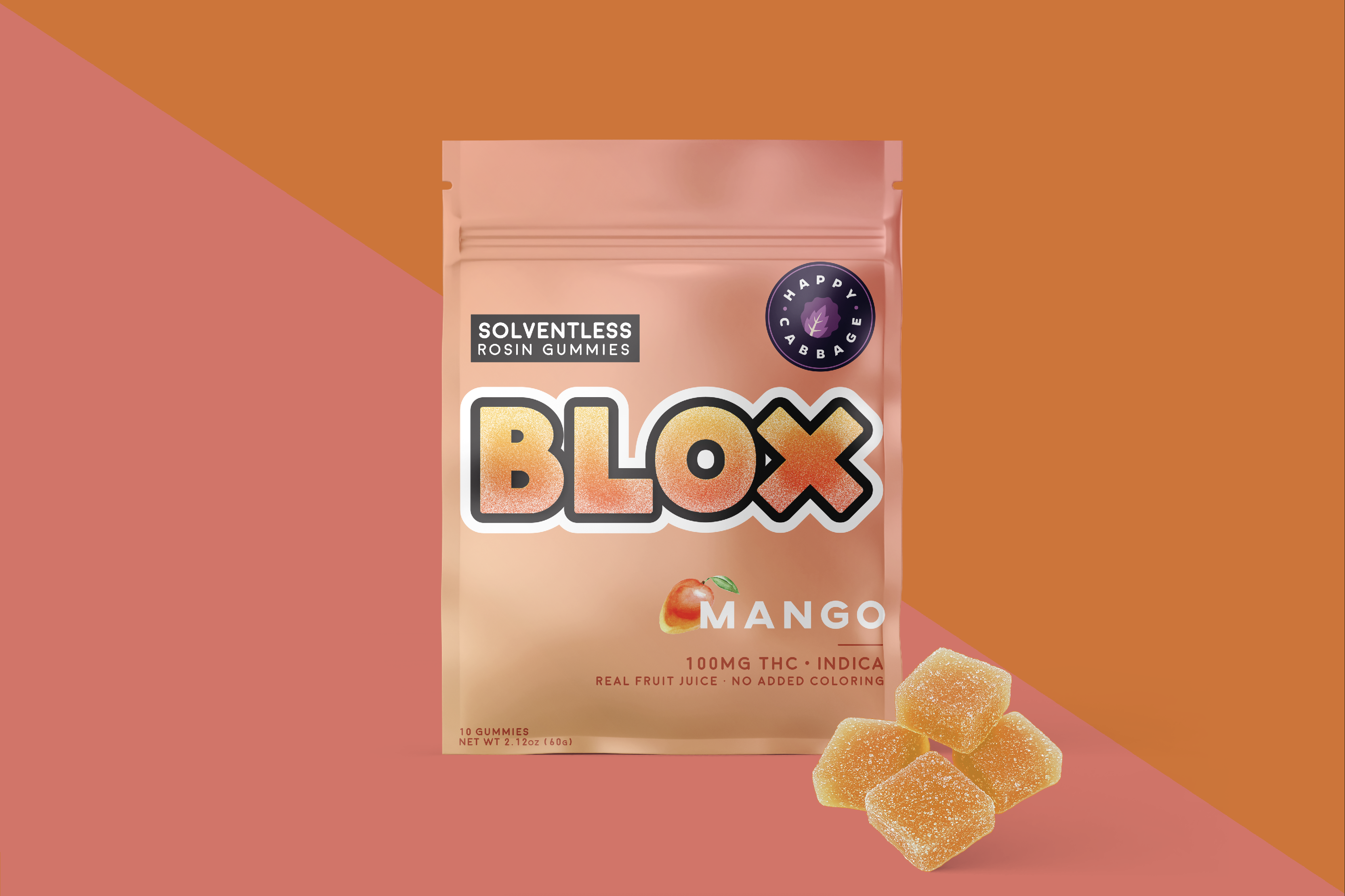 Photograph of product: Mango | Rosin Gummies 100mg