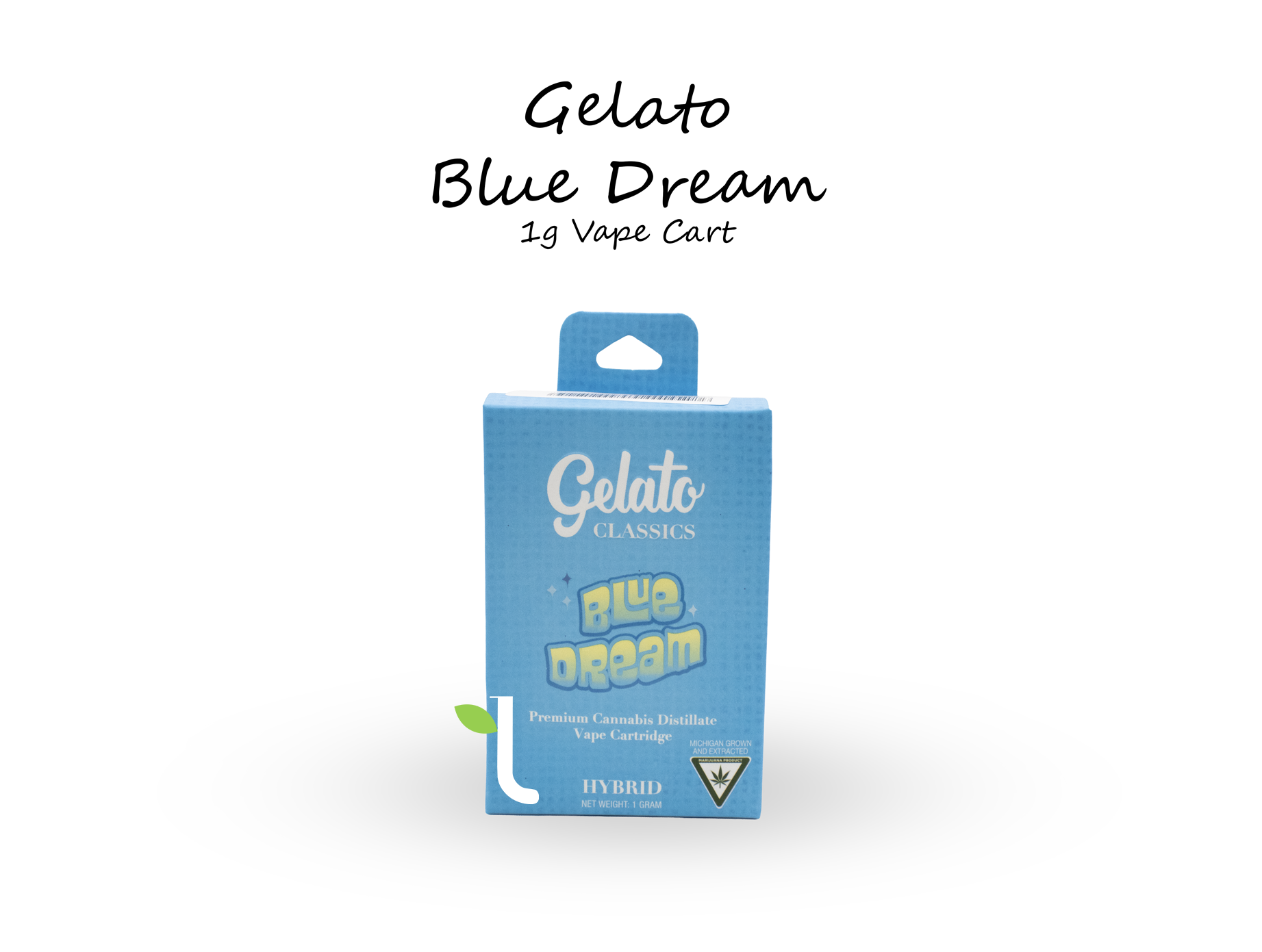 Photograph of product: Gelato | Blue Dream | 1g Cart