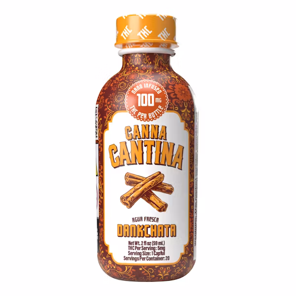 Photograph of product: Canna Cantina- Beverage- Dankchata- Infused Beverage Shot- 100mg