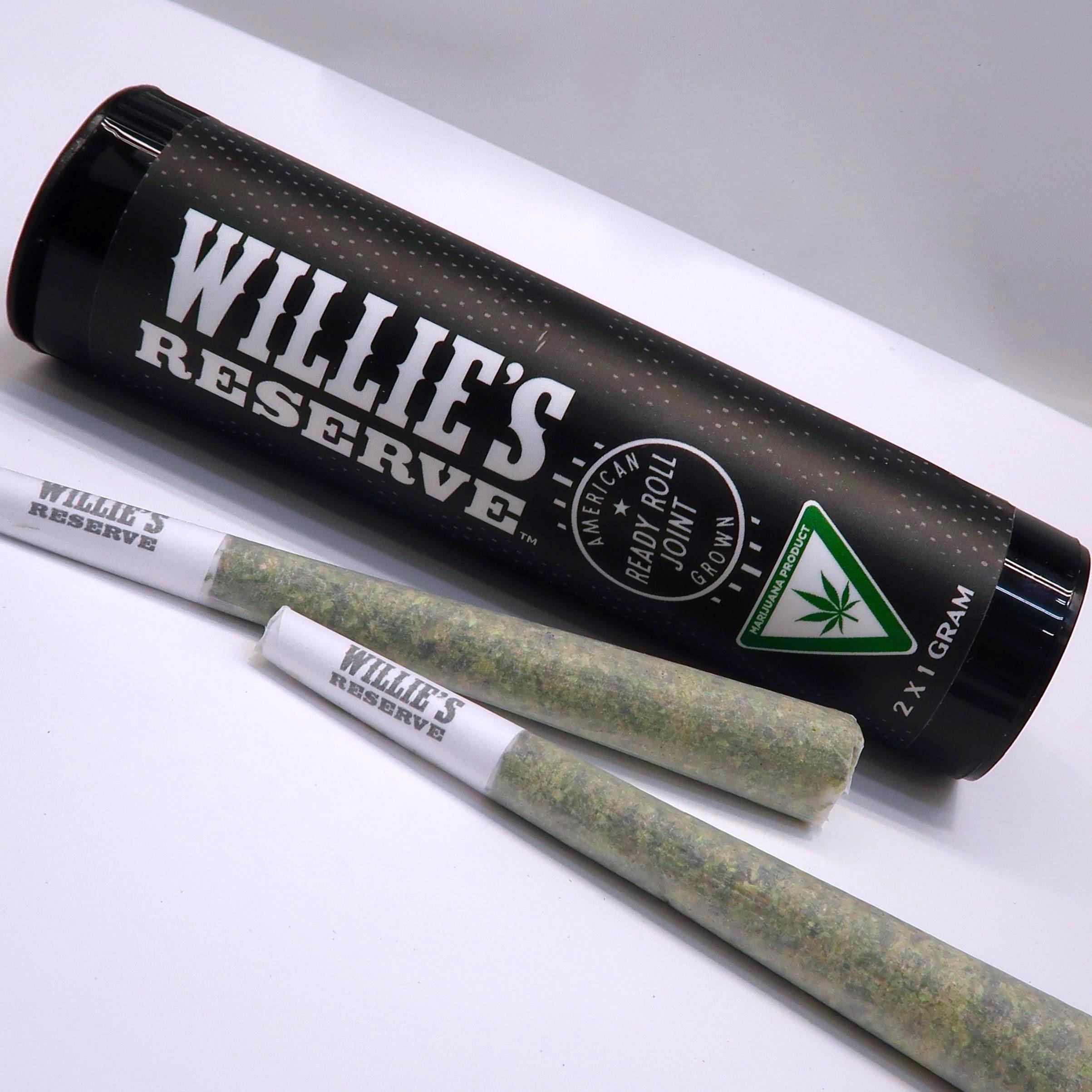 Photograph of product: Willies Reserves | Cherry Pie /2pk Non Infused Prerolls