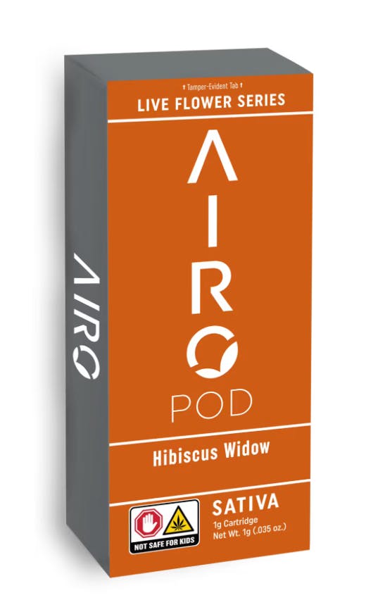 Photograph of product: HIBISCUS WIDOW 1G LIVE FLOWER POD (S)
