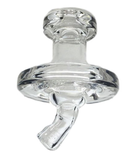 Photograph of product: Glass Directional Carb Cap - Clear Color