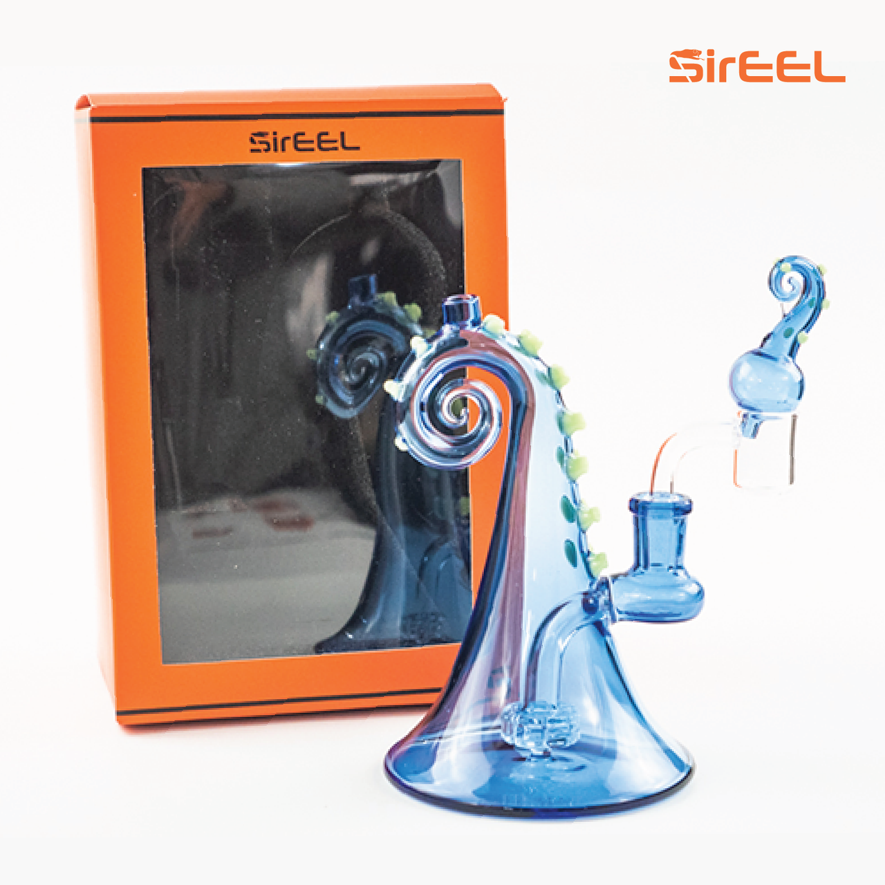Photograph of product: 7" SirEEL Octopus Mini Dab Rig