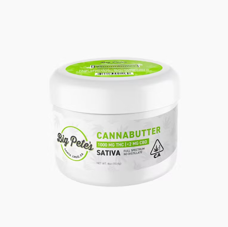 Photograph of product: Big Pete's - 1000mg - Cannabutter Oui'd