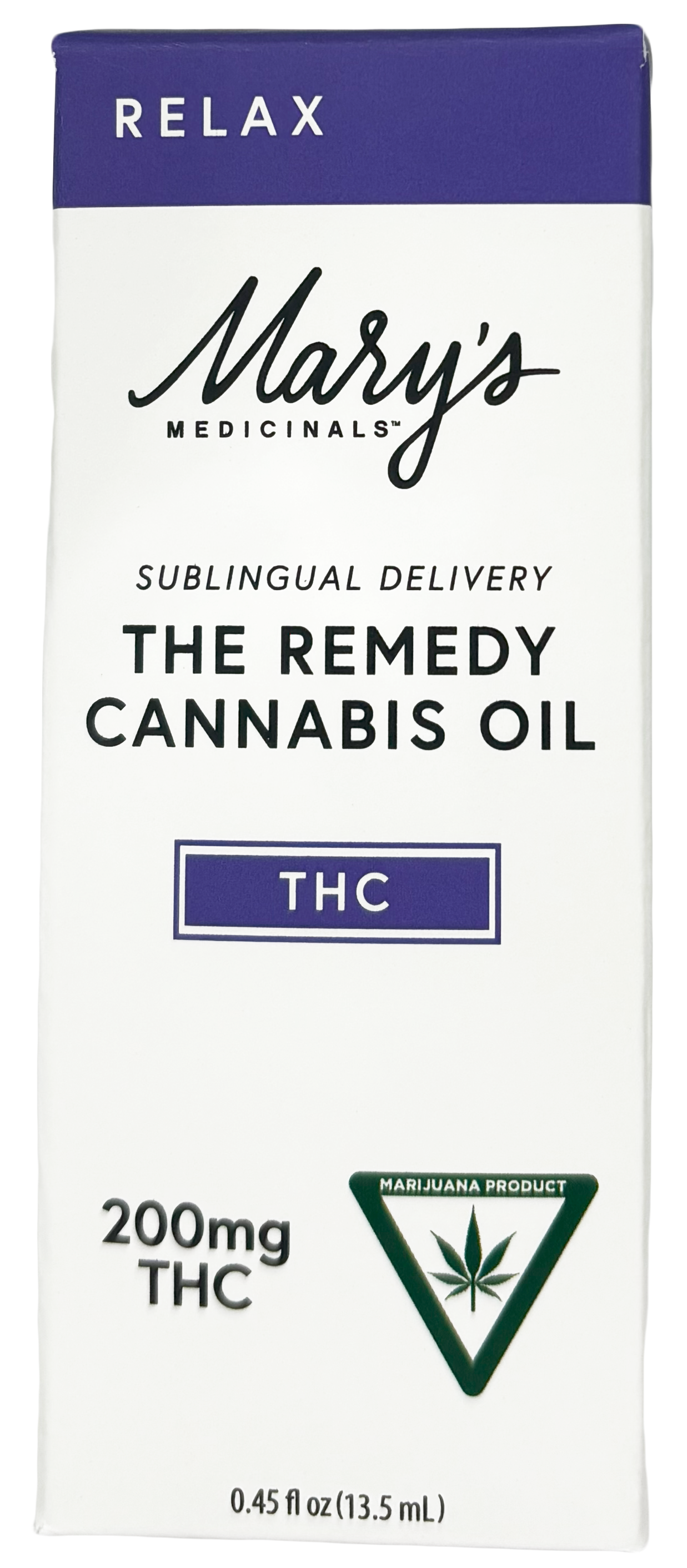 Photograph of product: Mary's Medicinals | The Remedy Relax TH-oui Dropper | Tincture | 200mg TH-oui