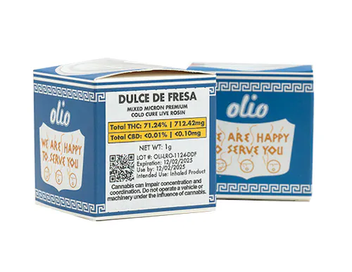Photograph of product: Dulce De Fresa Live Rosin - 1G