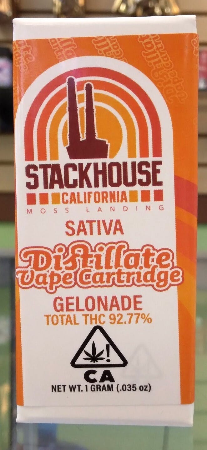 Photograph of product: StackHouse - Vape (Disti) - Gelato (1g)