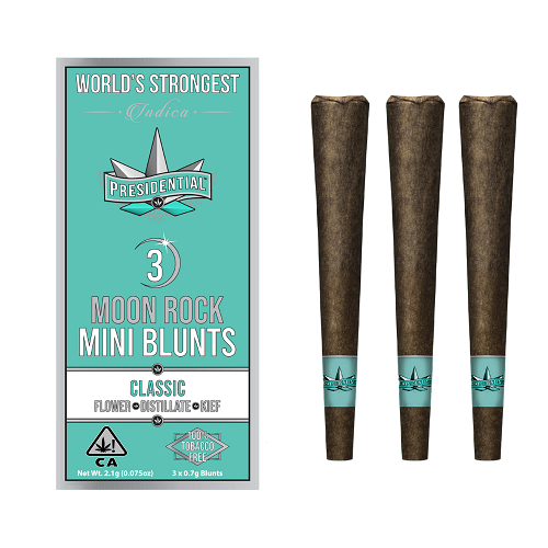 Photograph of product: Presidential- OG Moonrock Blunt 3 Pk